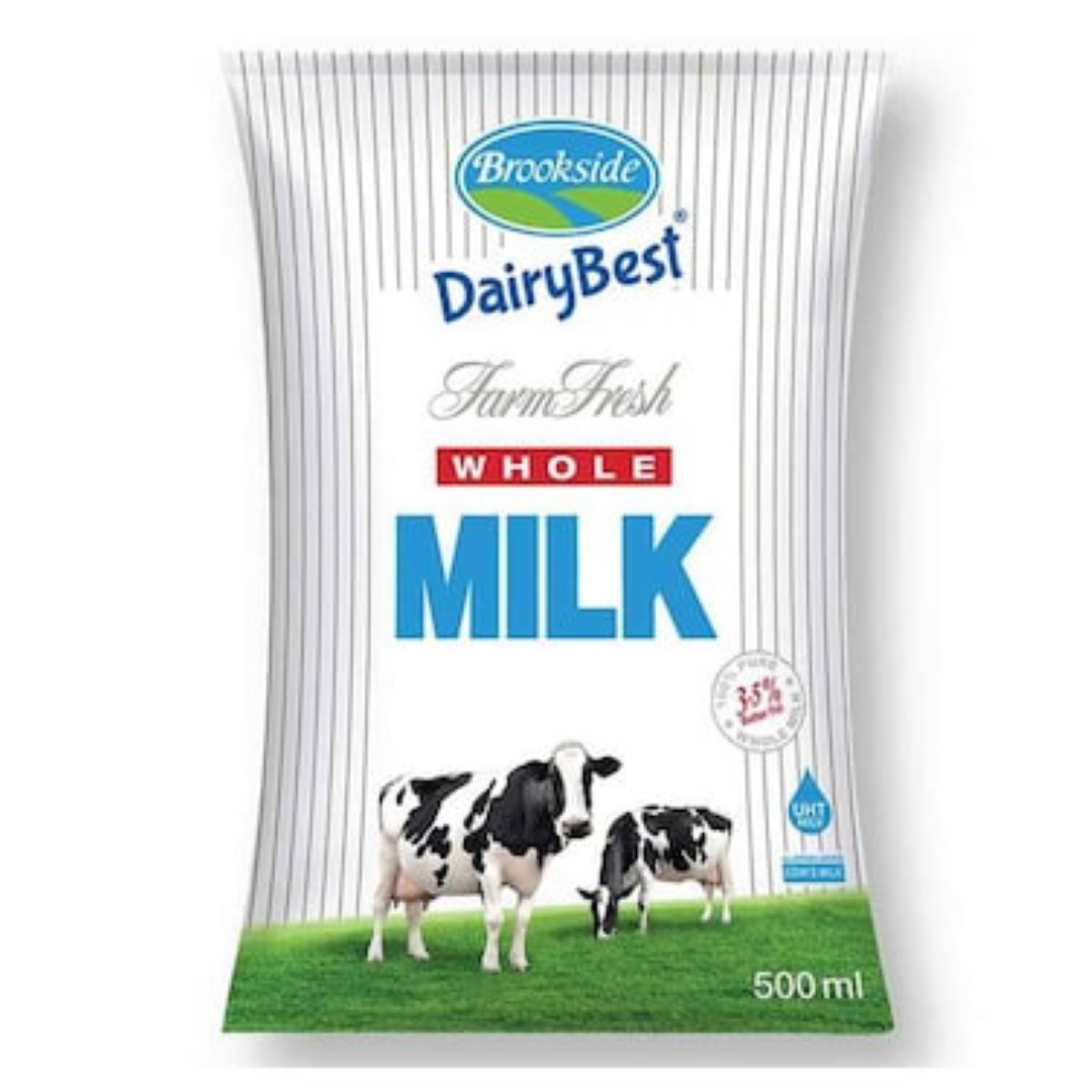 BROOKSIDE UHT MILK 500ML FINO CTN